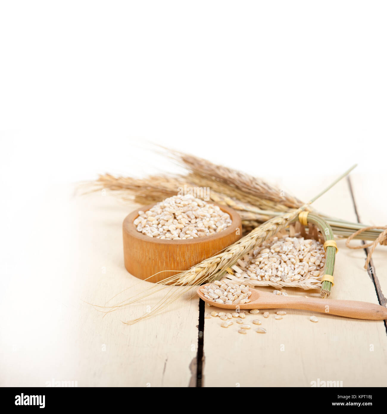 organic barley grains Stock Photo Alamy