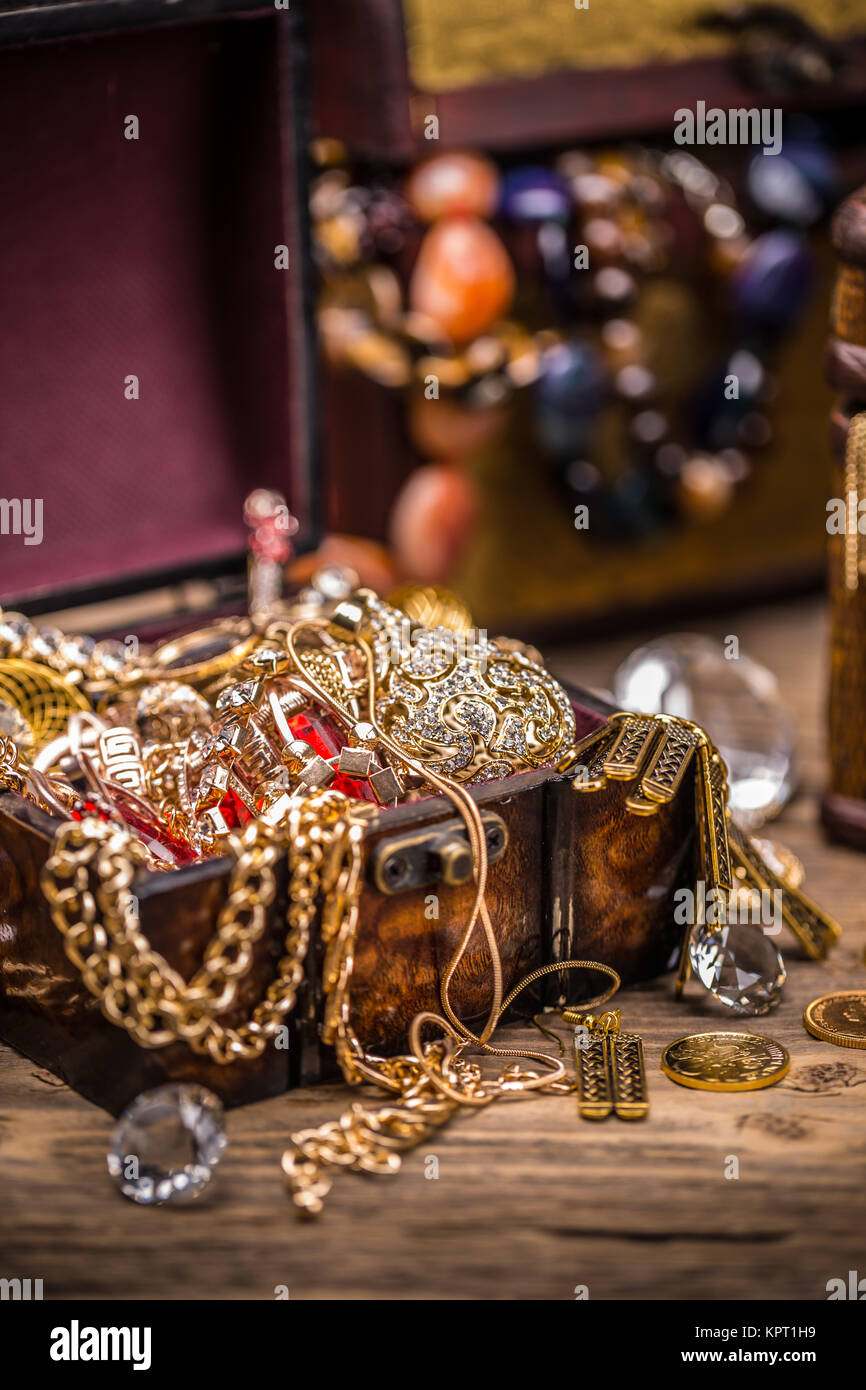 Treasure still life Stock Photo Alamy