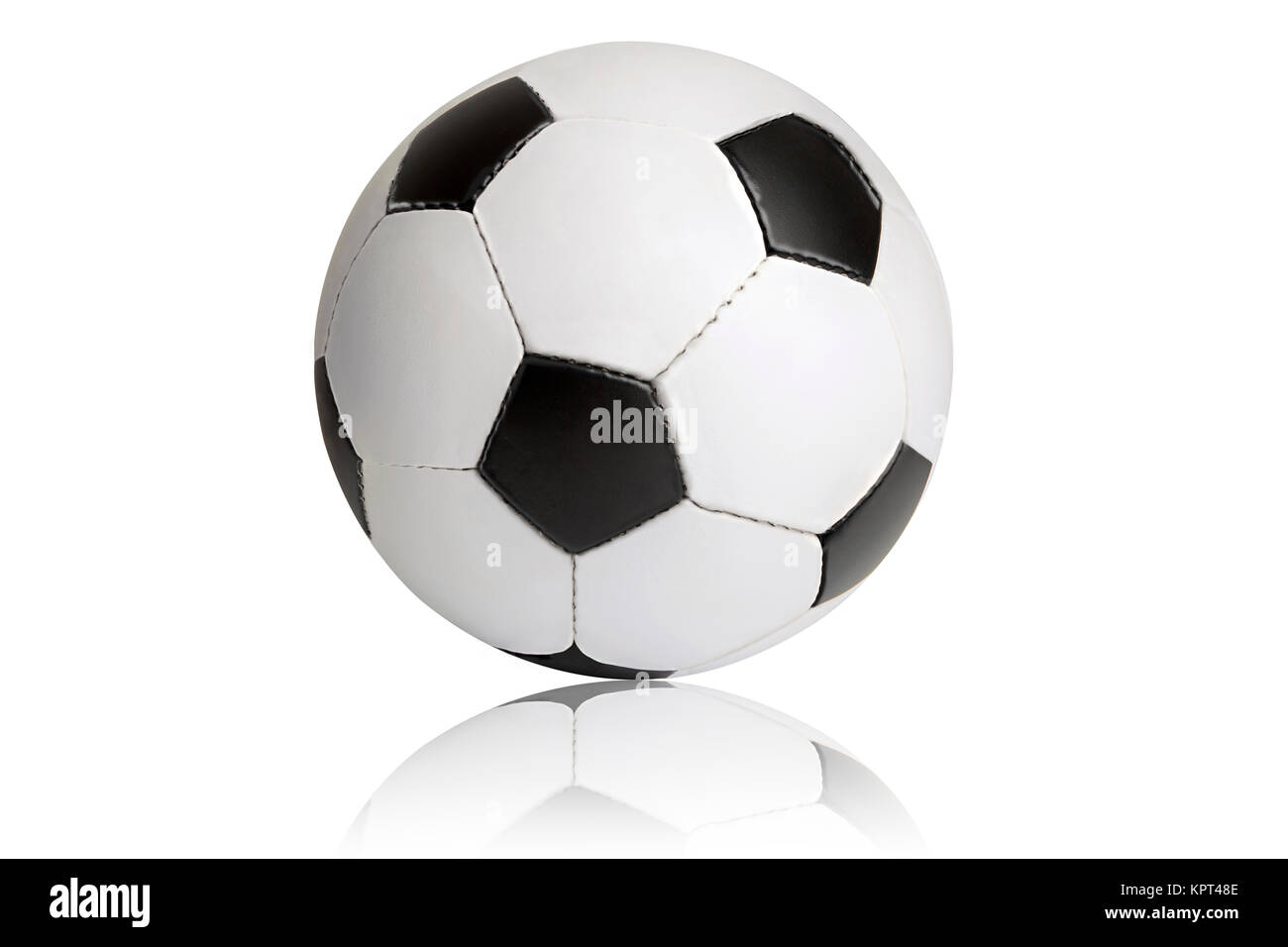 Soccer ball isolated on white background Stock Photo - Alamy