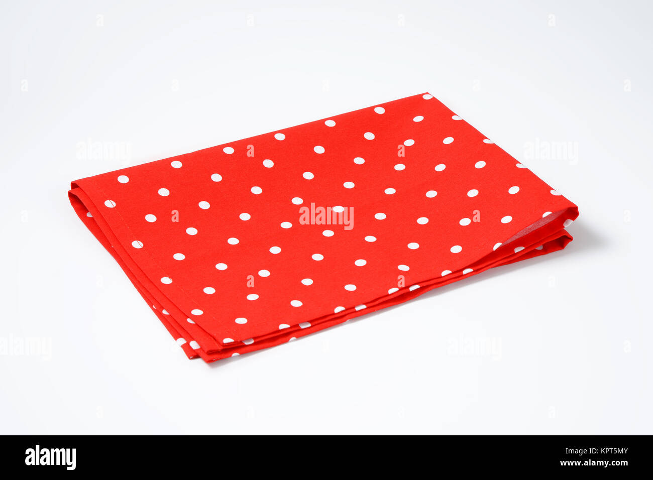 Red And White Polka Dot Floor Mat