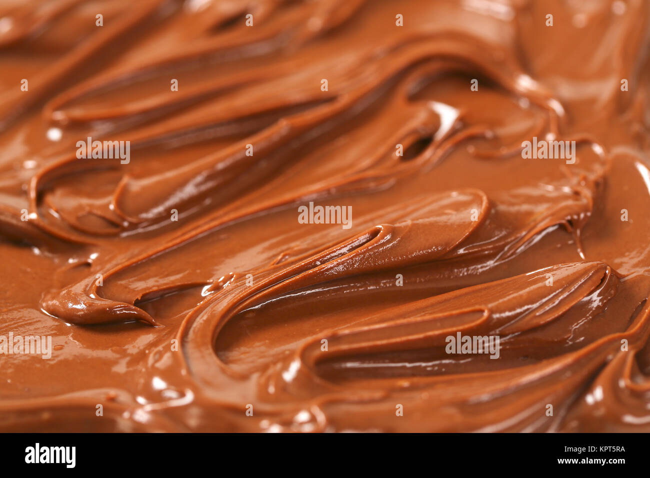detail of chocolate hazelnut spread Stock Photo Alamy