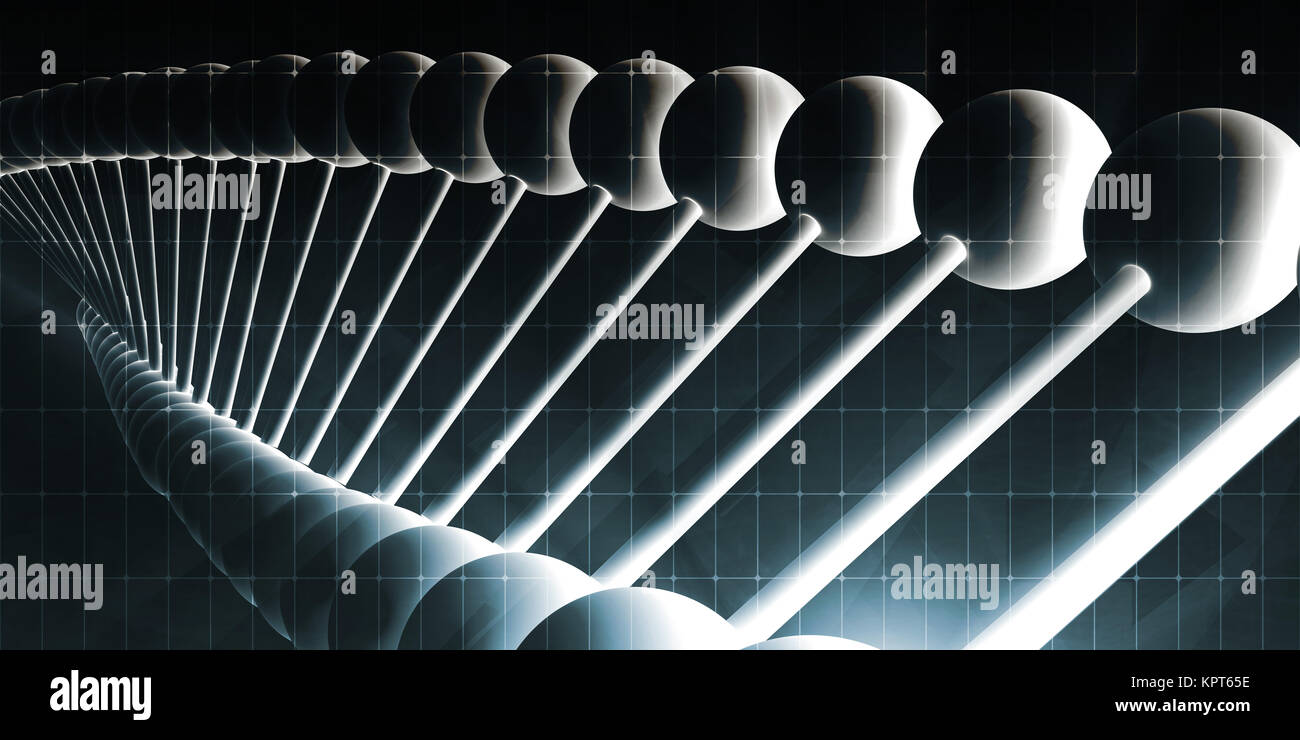 DNA Helix Abstract Background as a Science Concept Stock Photo - Alamy
