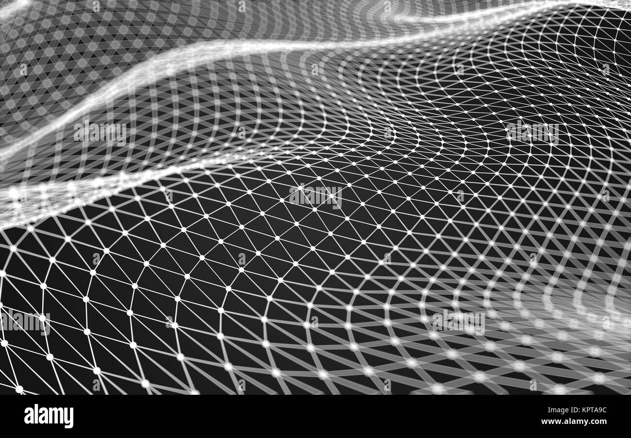 Abstract polygonal space low poly dark background Stock Photo - Alamy