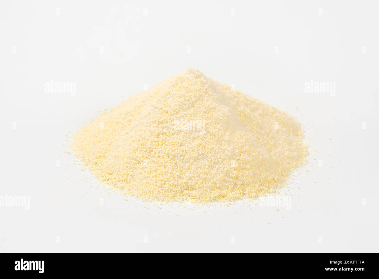 Heap of durum wheat semolina flour Stock Photo Alamy