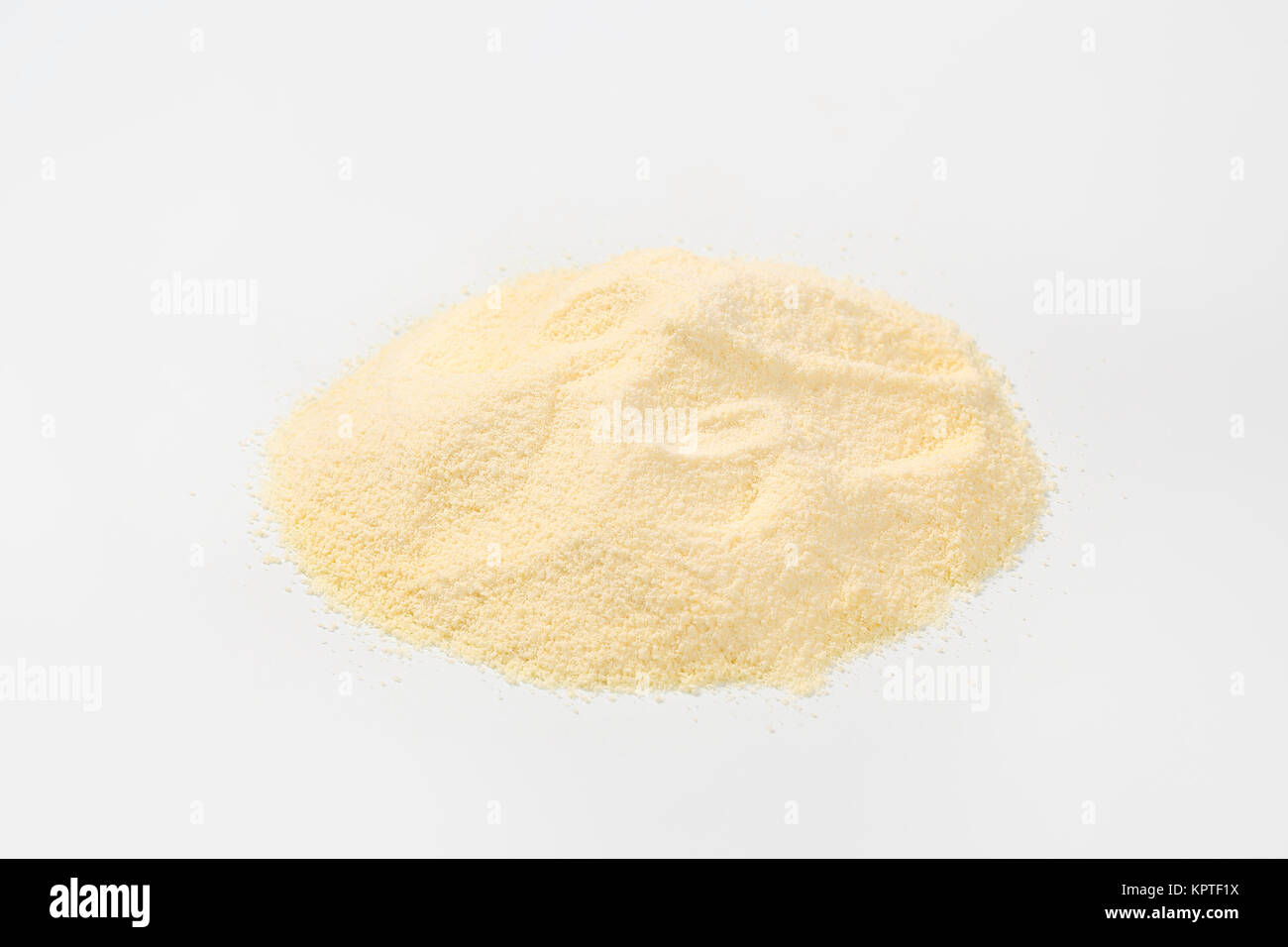 Heap of durum wheat semolina flour Stock Photo Alamy