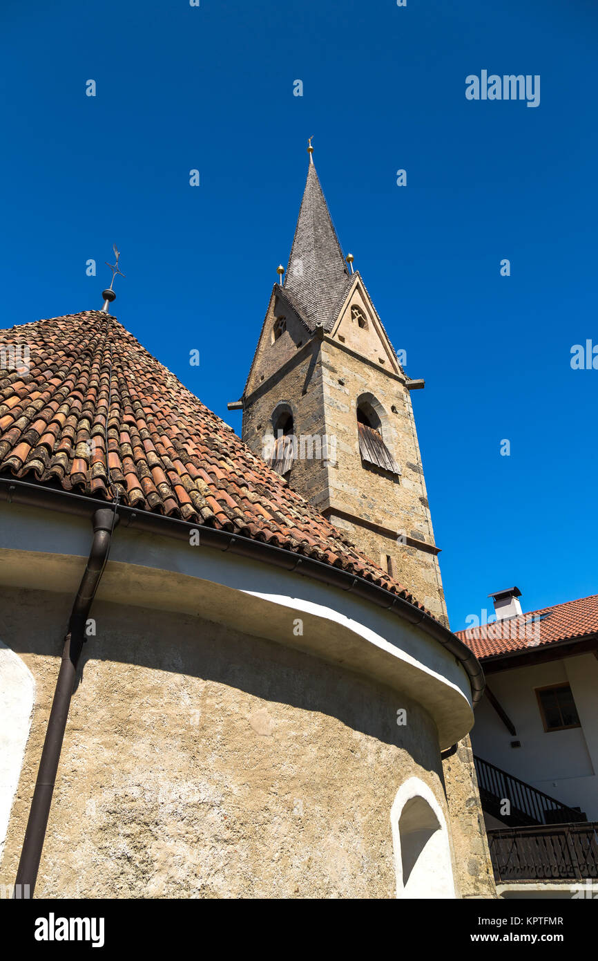 Round Church of St. Georgen near Schenna,Merano,South Tyrol Stock Photo