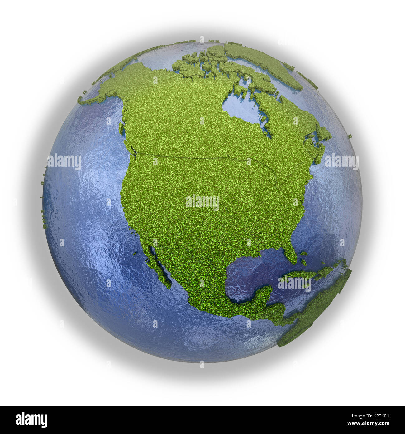 North America on planet Earth Stock Photo - Alamy