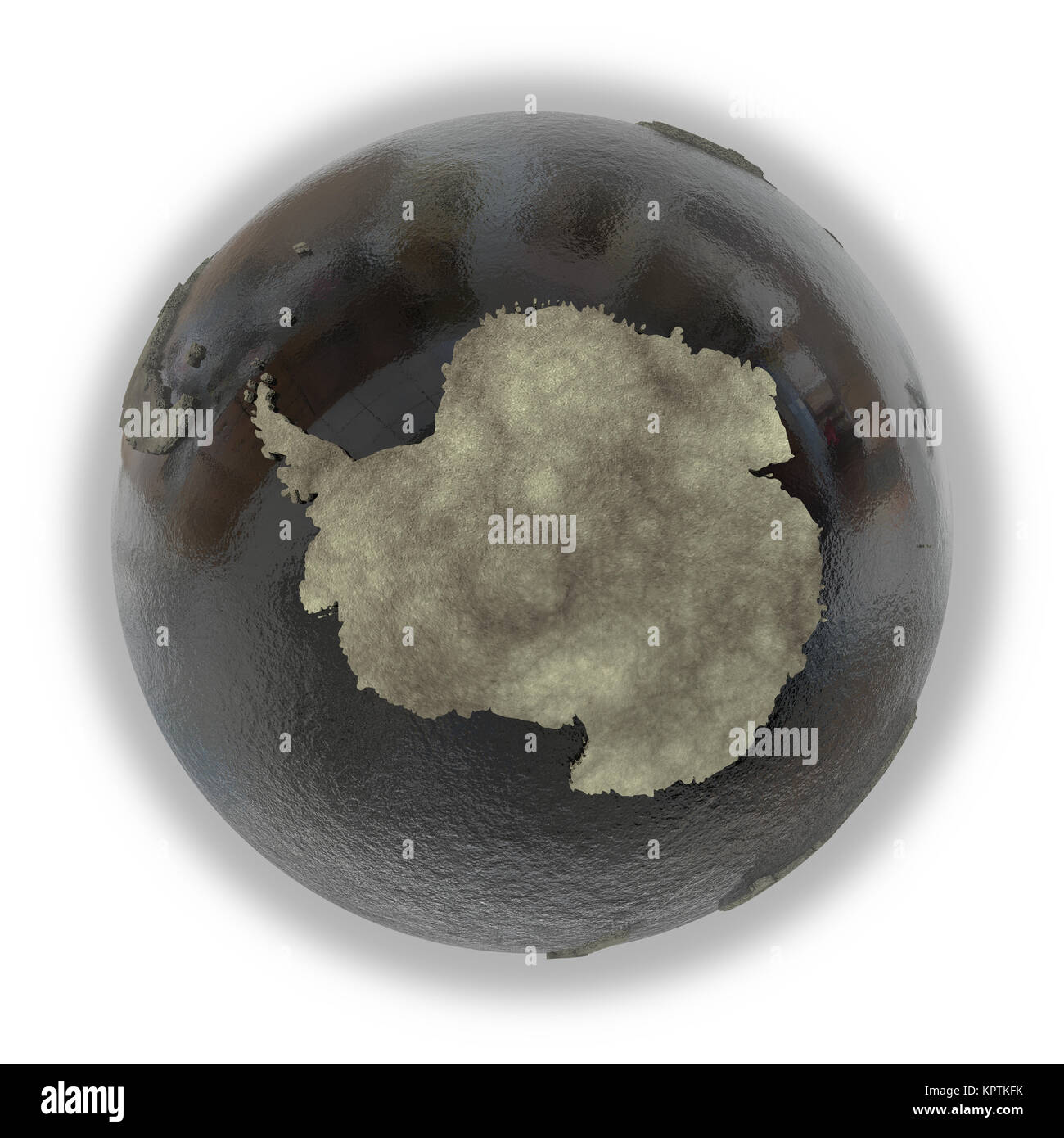 Antarctica on Earth of oil Stock Photo Alamy
