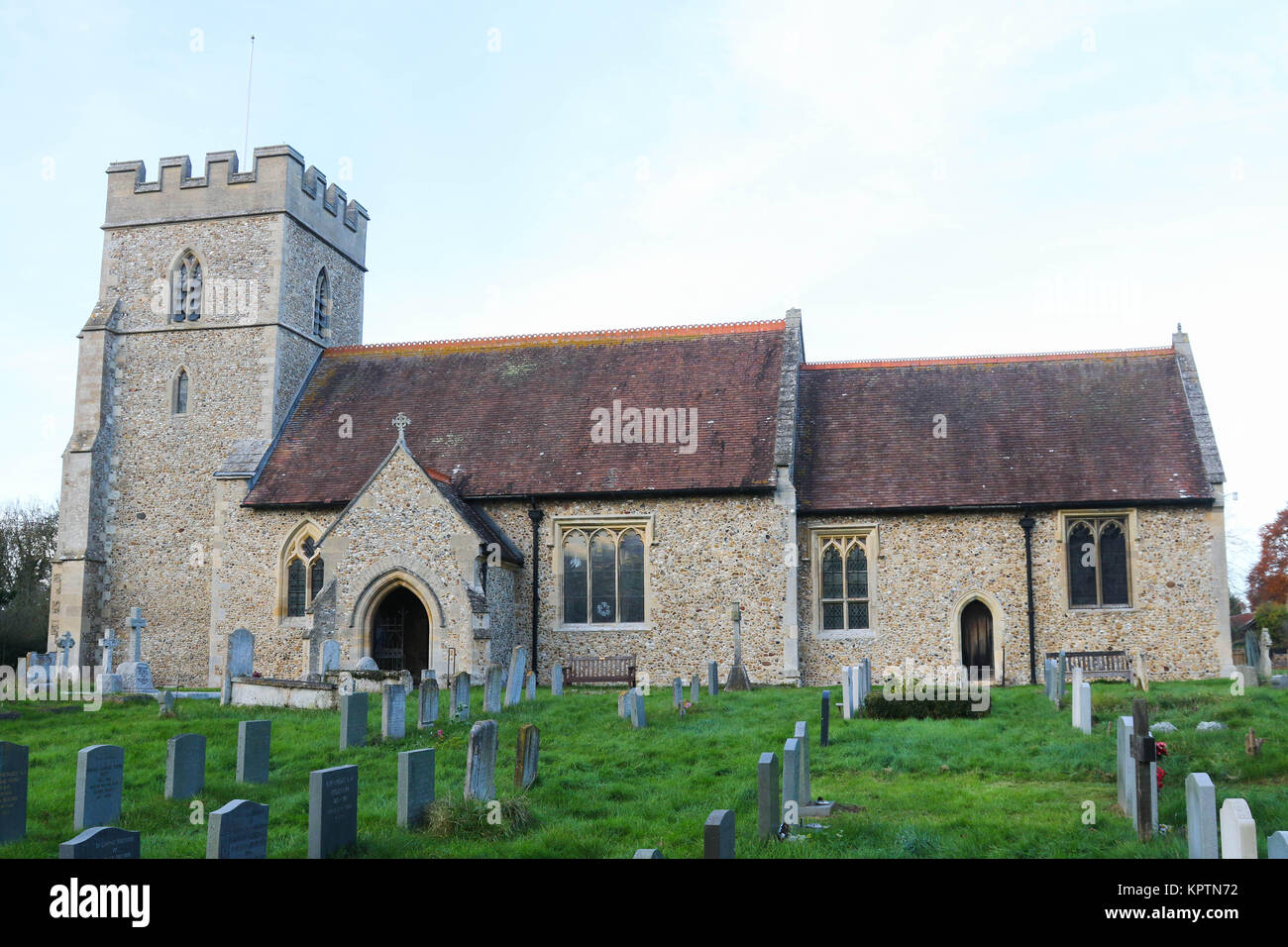 Little Abington church, Cambridgeshire, UK Stock Photo