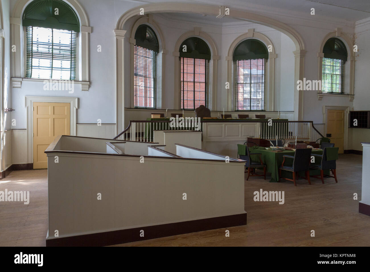 The former US Supreme Court within Independence Hall Independence