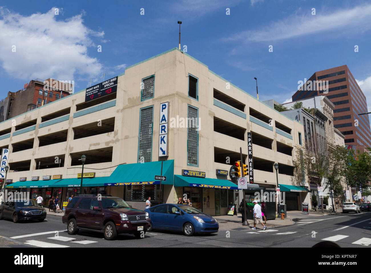 The 733 Chestnut St Parking Garage A Typical Example Of A Car