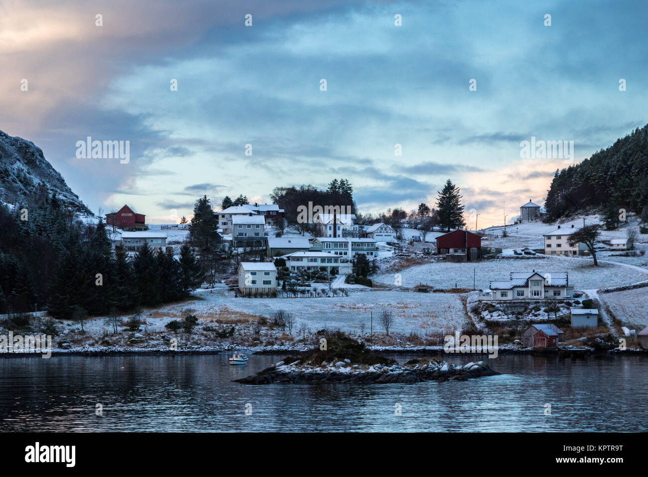 Maloy-Alesund, Norway Stock Photo