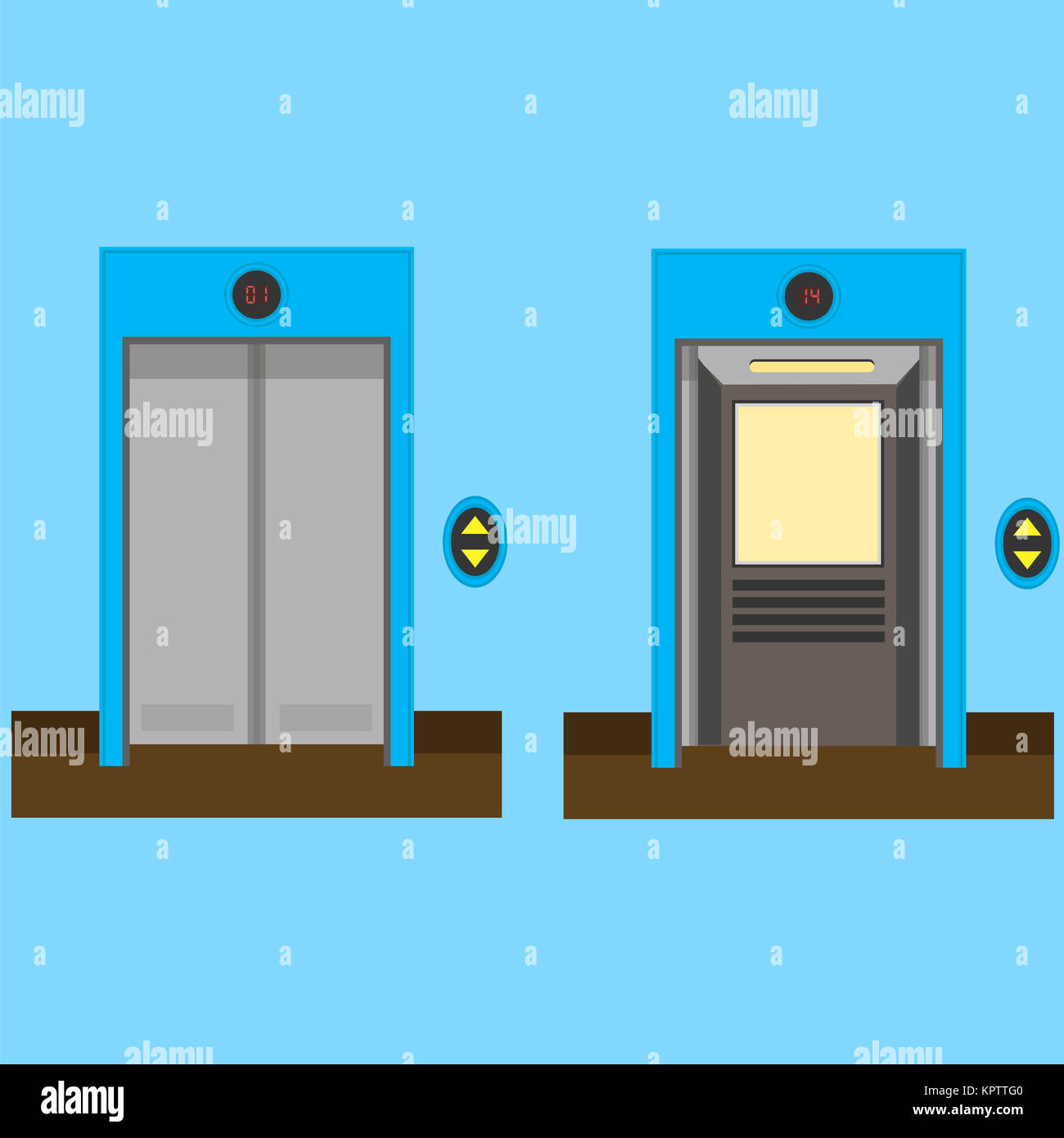 Elevator Doors Open Hi Res Stock Photography And Images Page 7 Alamy