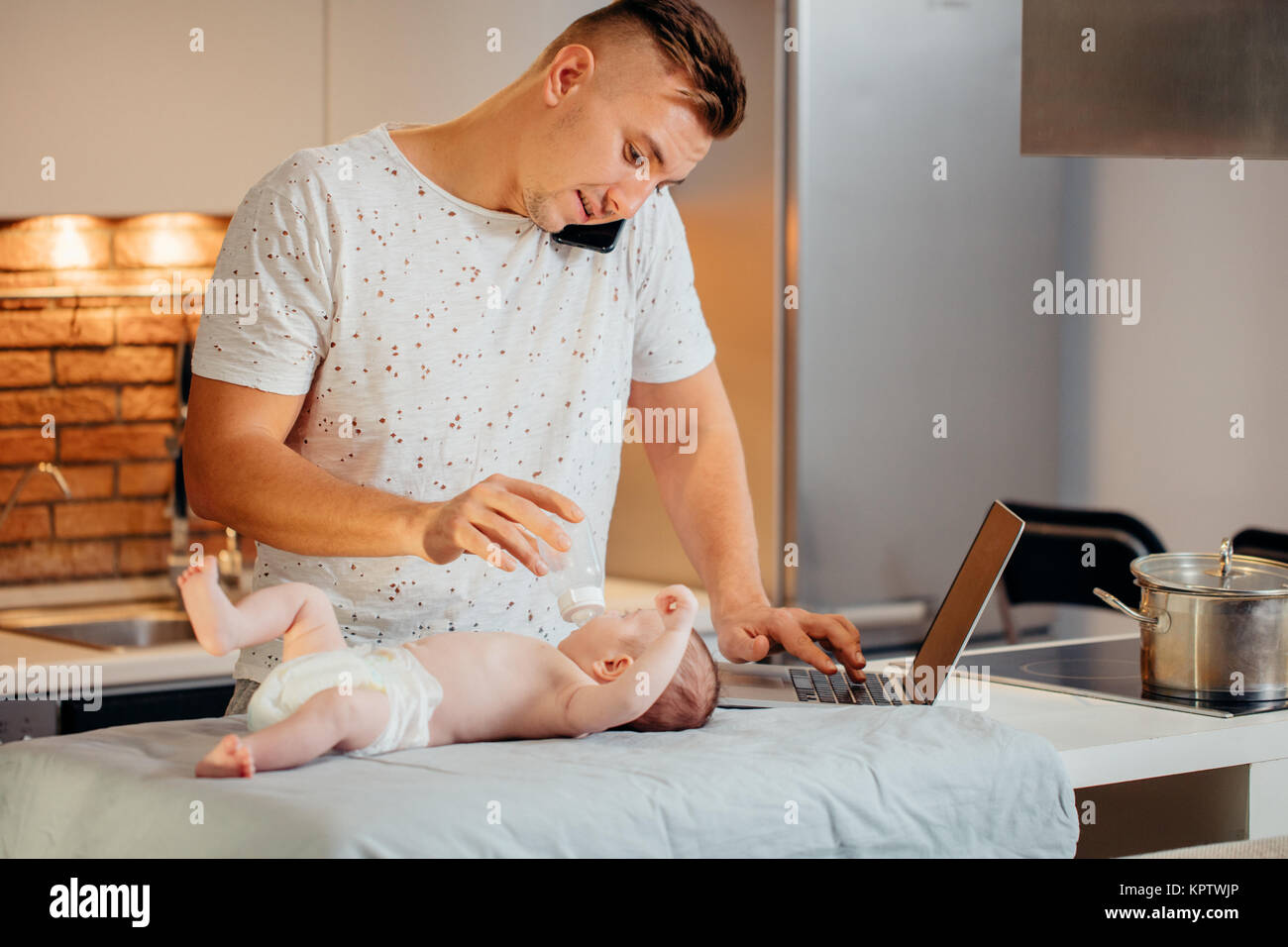 taking care of babies