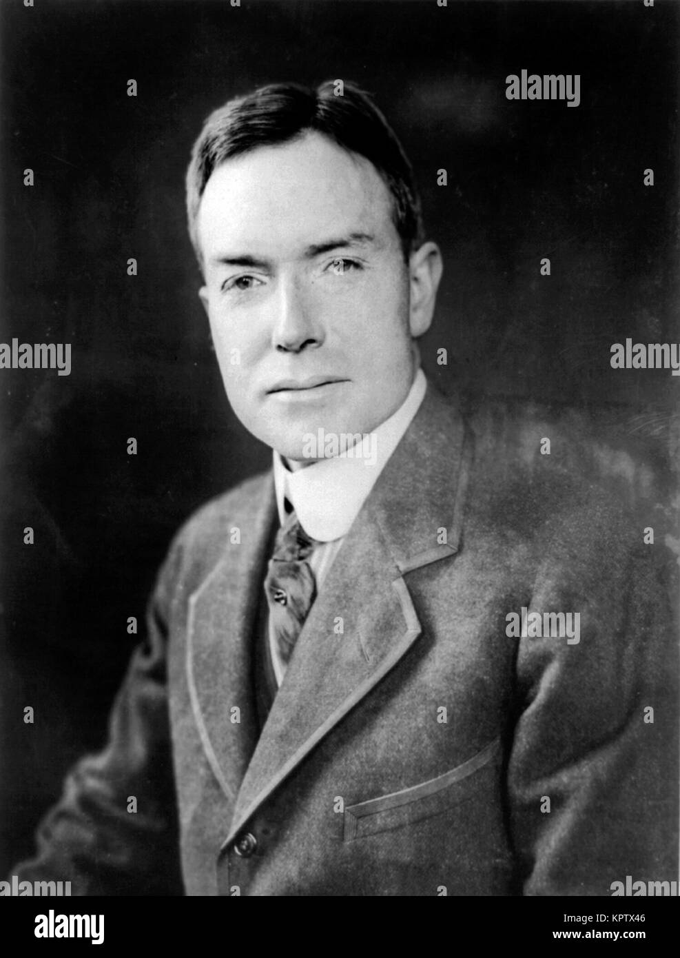 John Davison Rockefeller Jr. American financier and member of the Rockefeller family Stock Photo