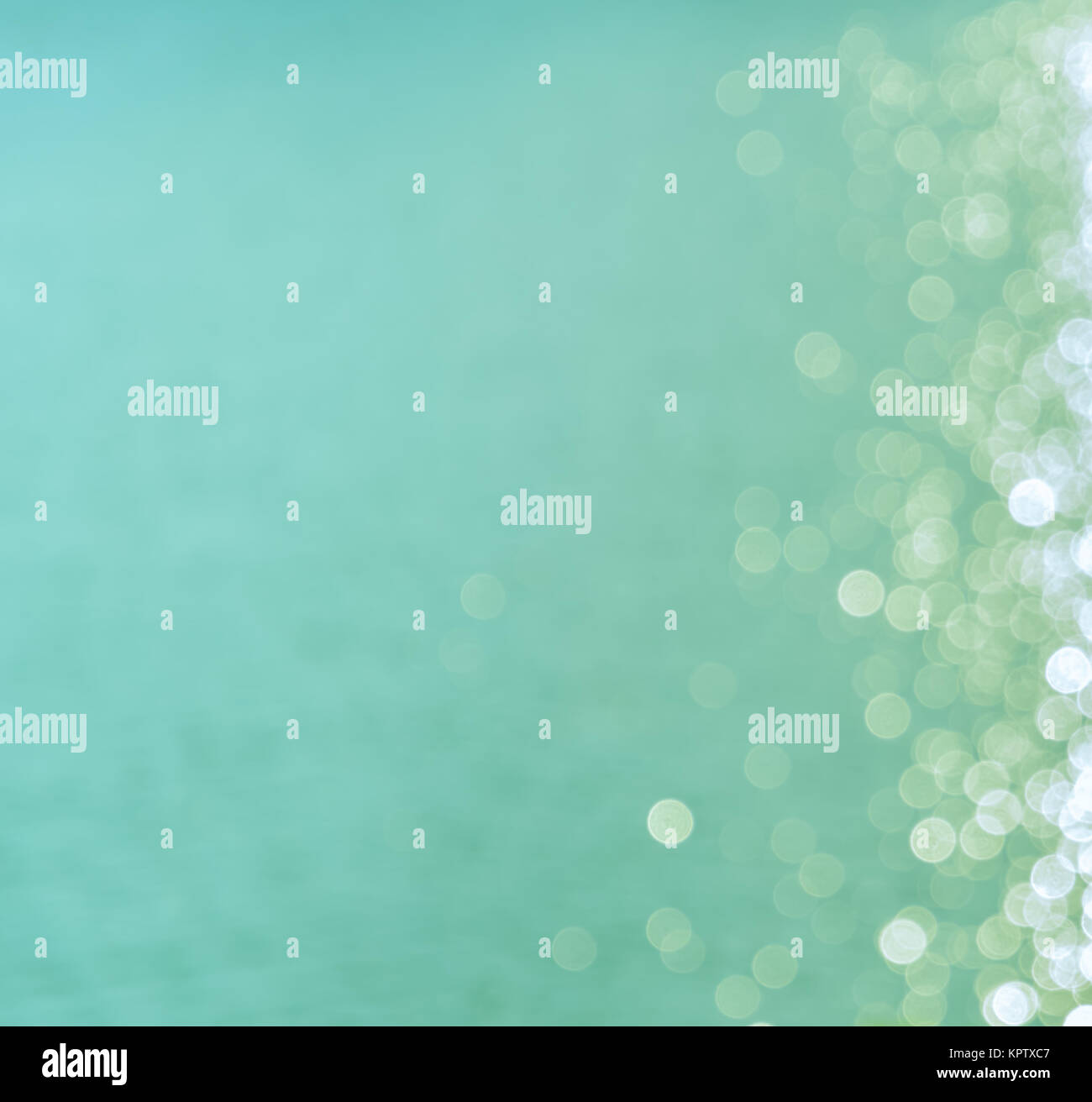Bokeh lights abstract on green background Stock Photo - Alamy