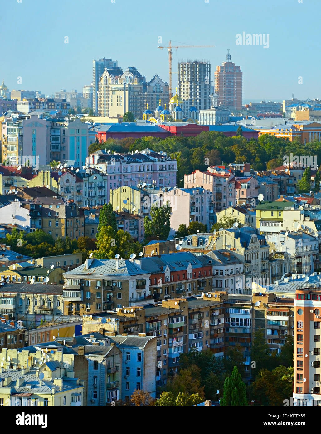 Kiev real estate, Ukraine Stock Photo Alamy