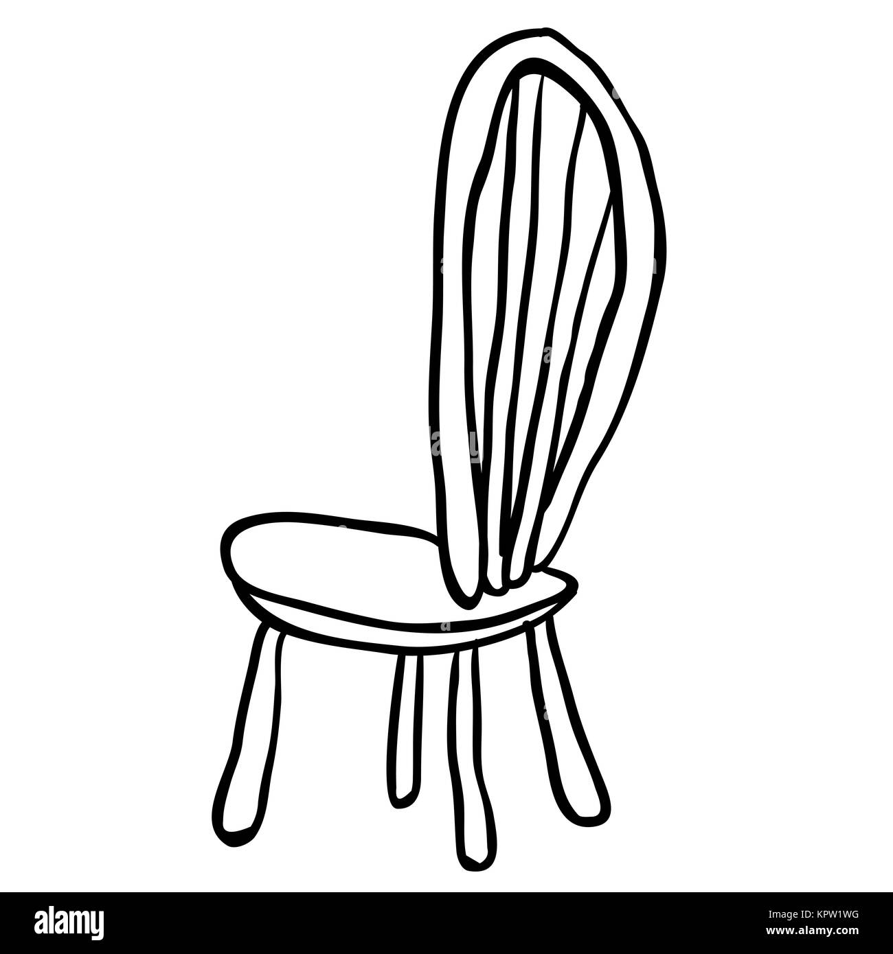 Chair cartoon Black and White Stock Photos & Images - Alamy Chair cartoon Black and White Stock Photos & Images - Alamy