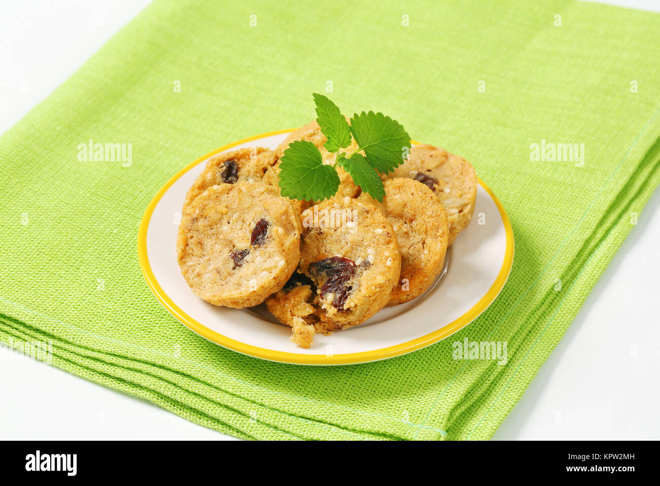 Nut and seed cookies Stock Photo Alamy