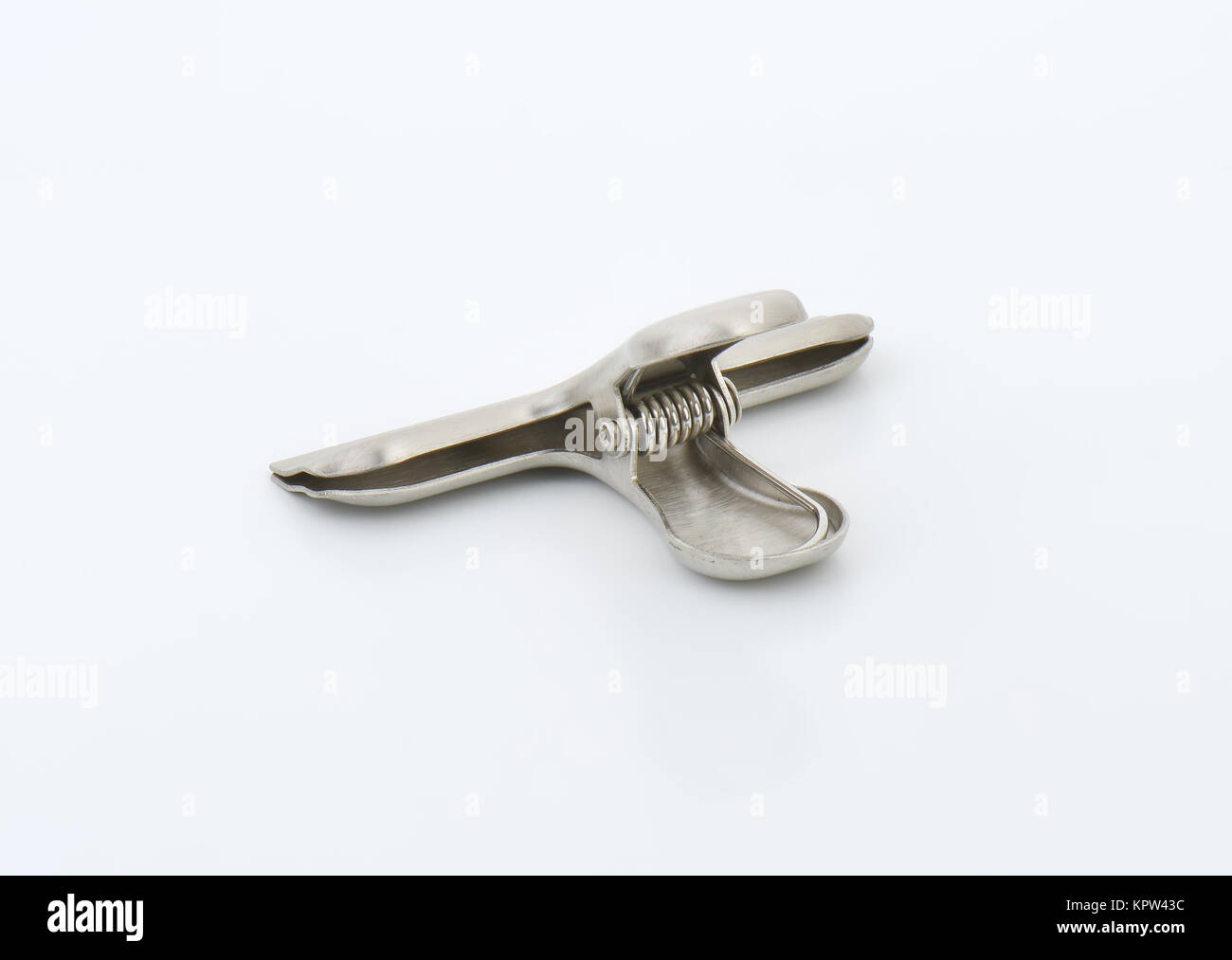 Metal bag clip Stock Photo Alamy