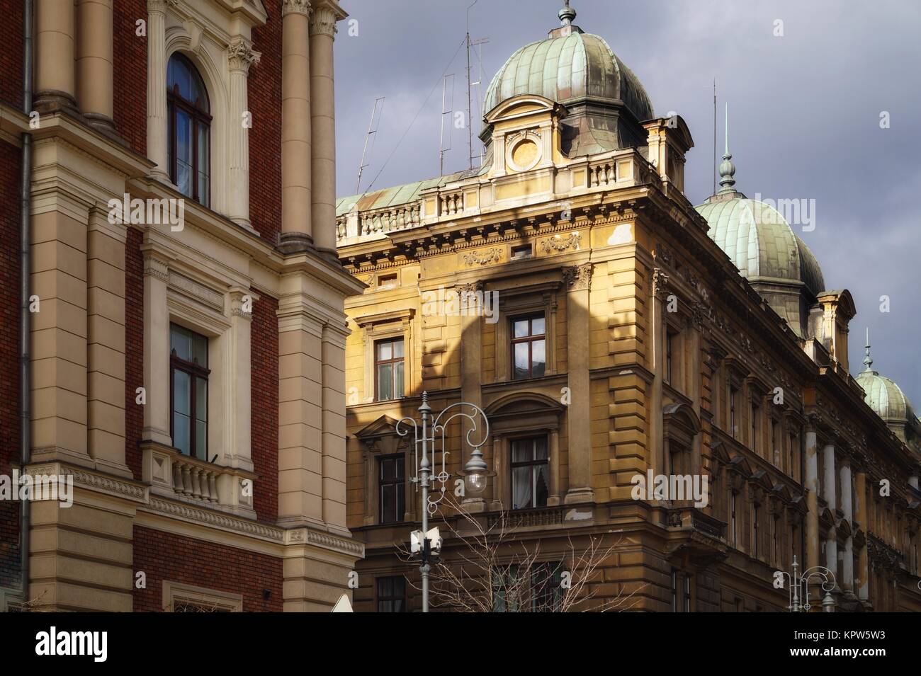 Beauty of Polish architecture Stock Photo