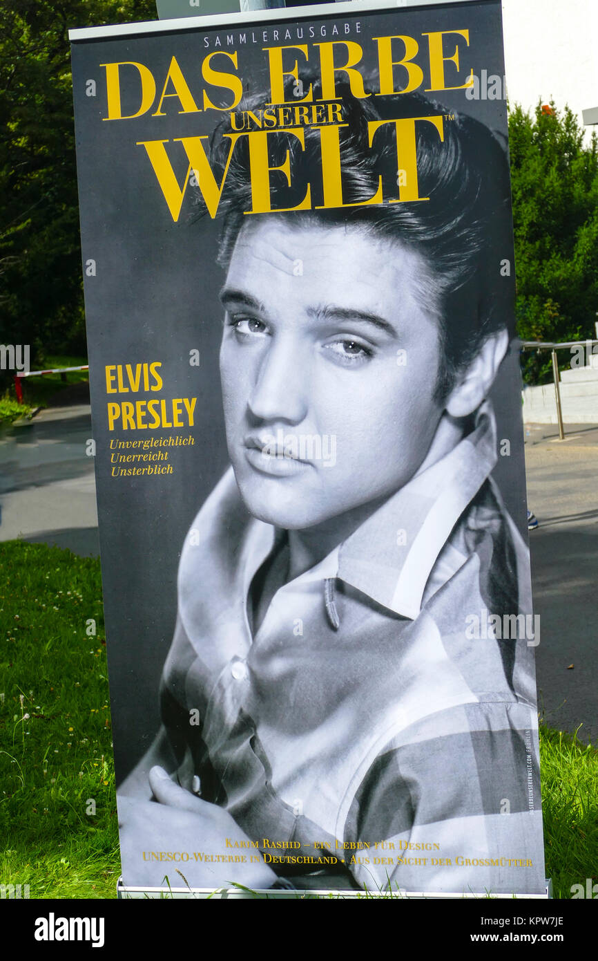 BAD NAUHEIM, GERMANY AUGUST 2017 Flags on 16 th European Elvis