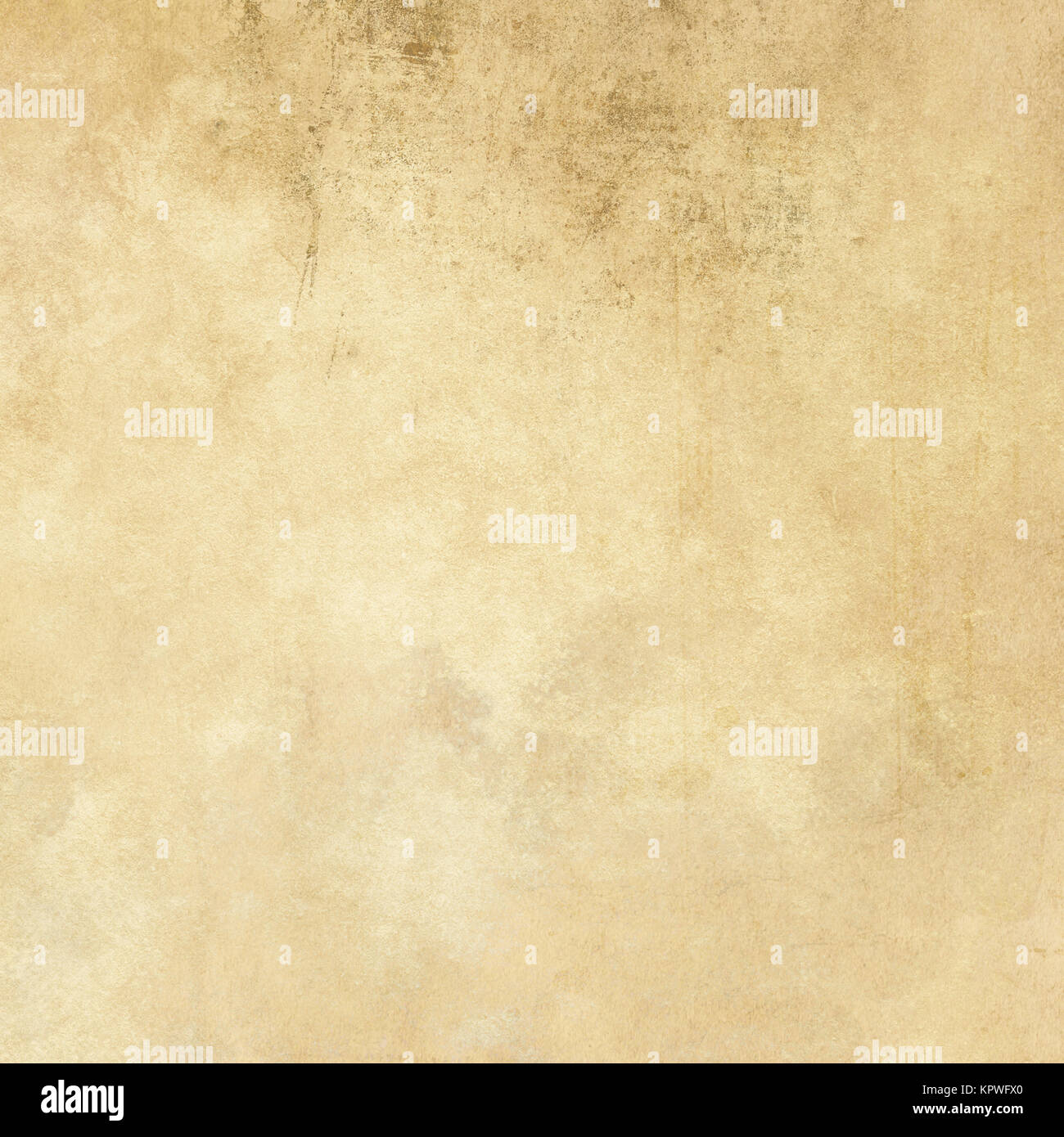 Grunge style paper background with stains and splats. Stock Photo
