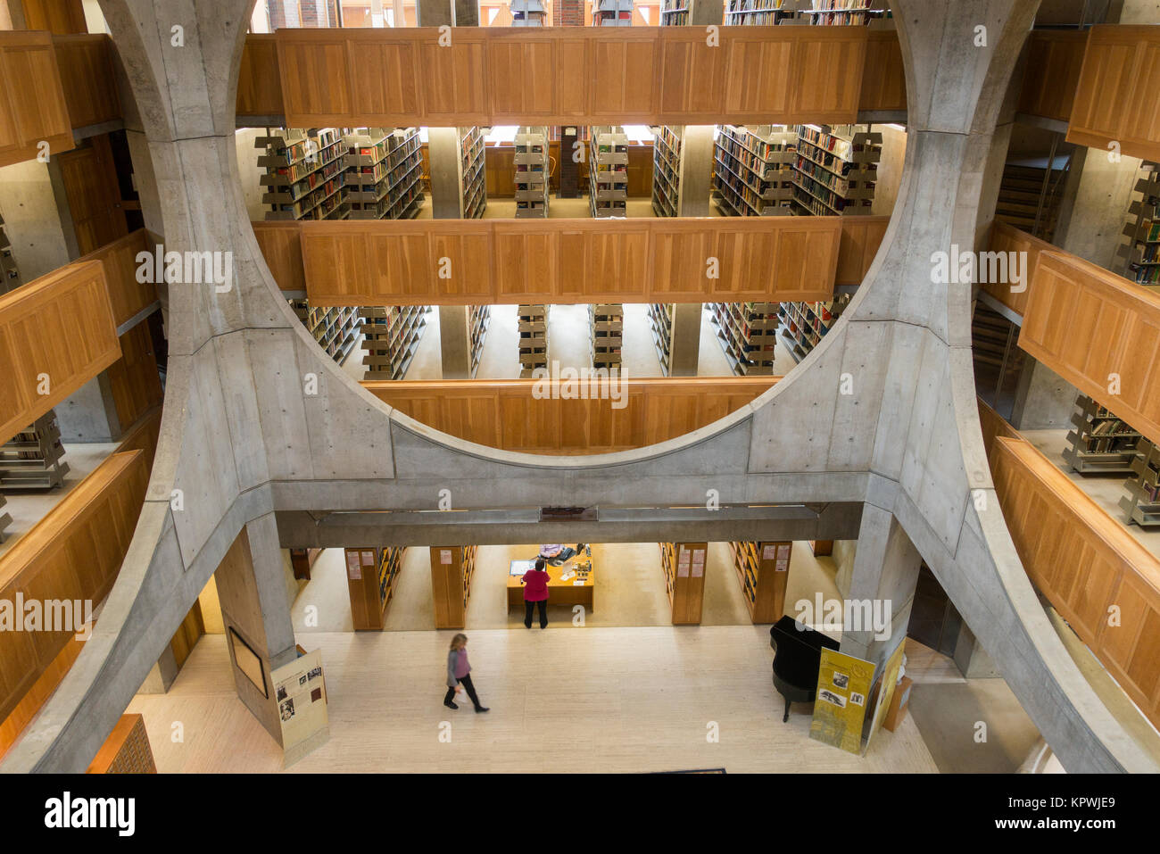 Phillips Exeter Academy Library Interior