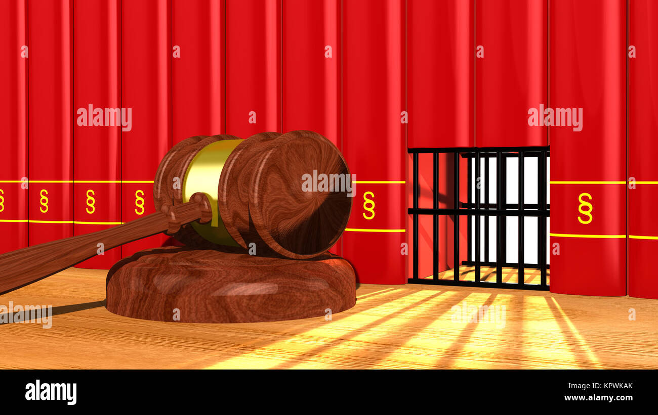 Law and prison Stock Photo Alamy