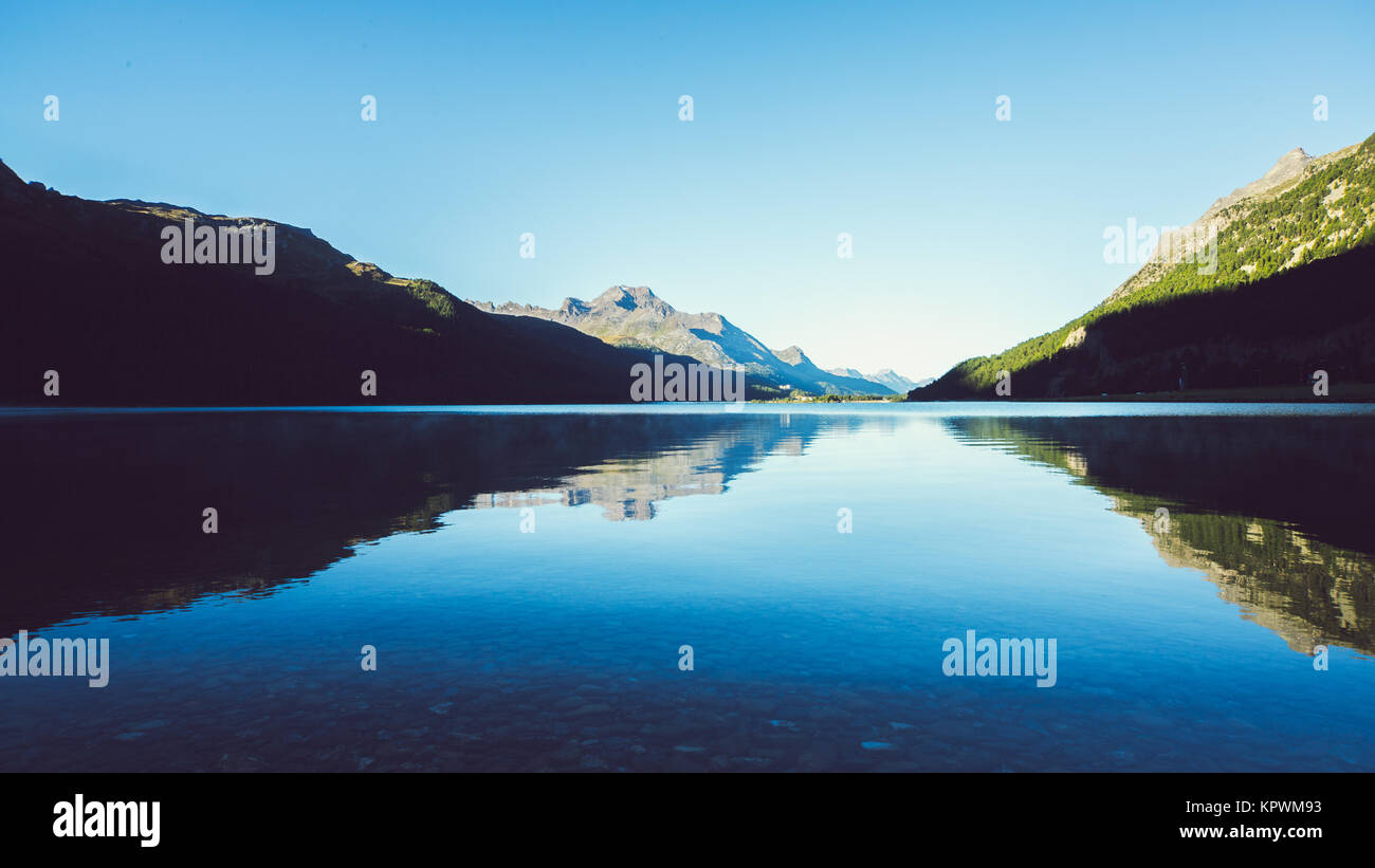 Summer rocky lake mirroring hi-res stock photography and images - Alamy