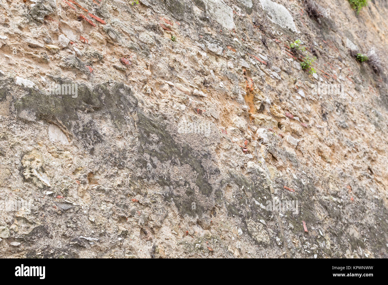 old stone wall as background Stock Photo - Alamy