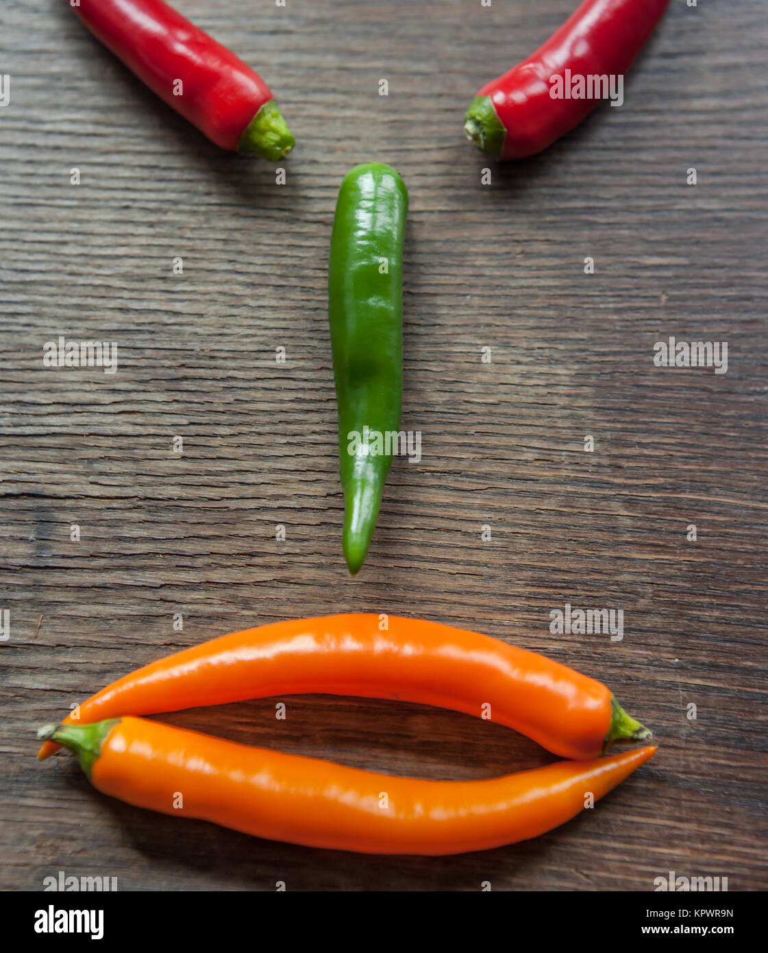pepperoni face of red yellow and green hot peppers Stock Photo Alamy
