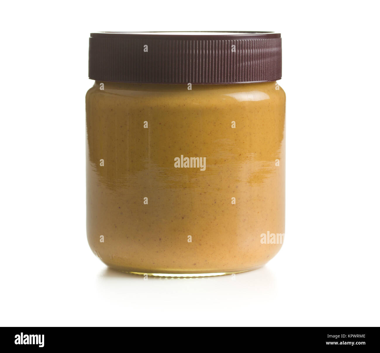 Creamy peanut butter Stock Photo - Alamy