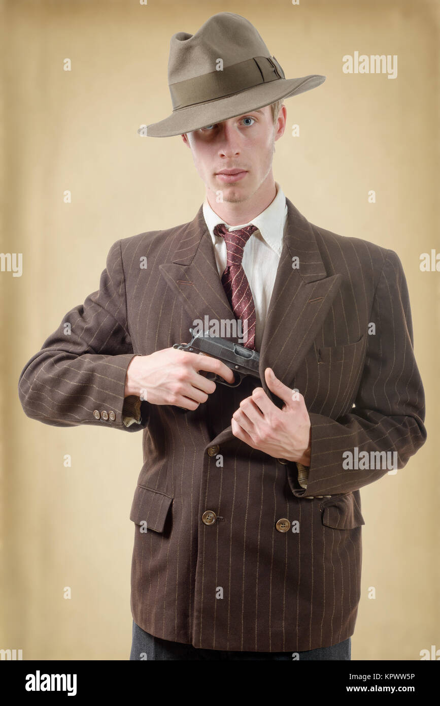 1930 gangster hi-res stock photography and images - Alamy