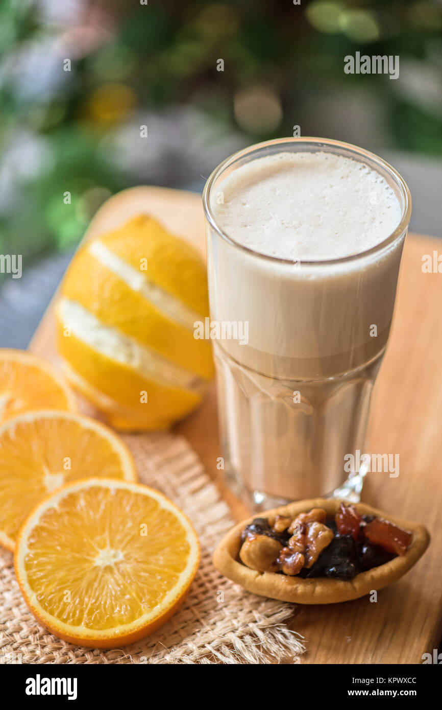 coffee raf with citrus Stock Photo - Alamy