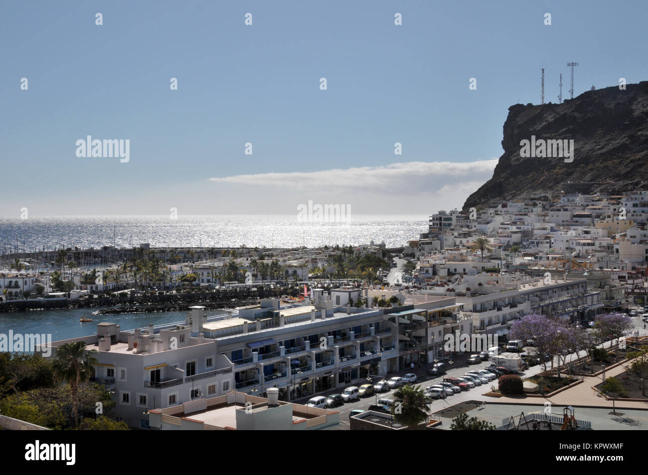 View Over Puerto De Mogan Stock Photo Alamy   View Over Puerto De Mogan KPWXMF 