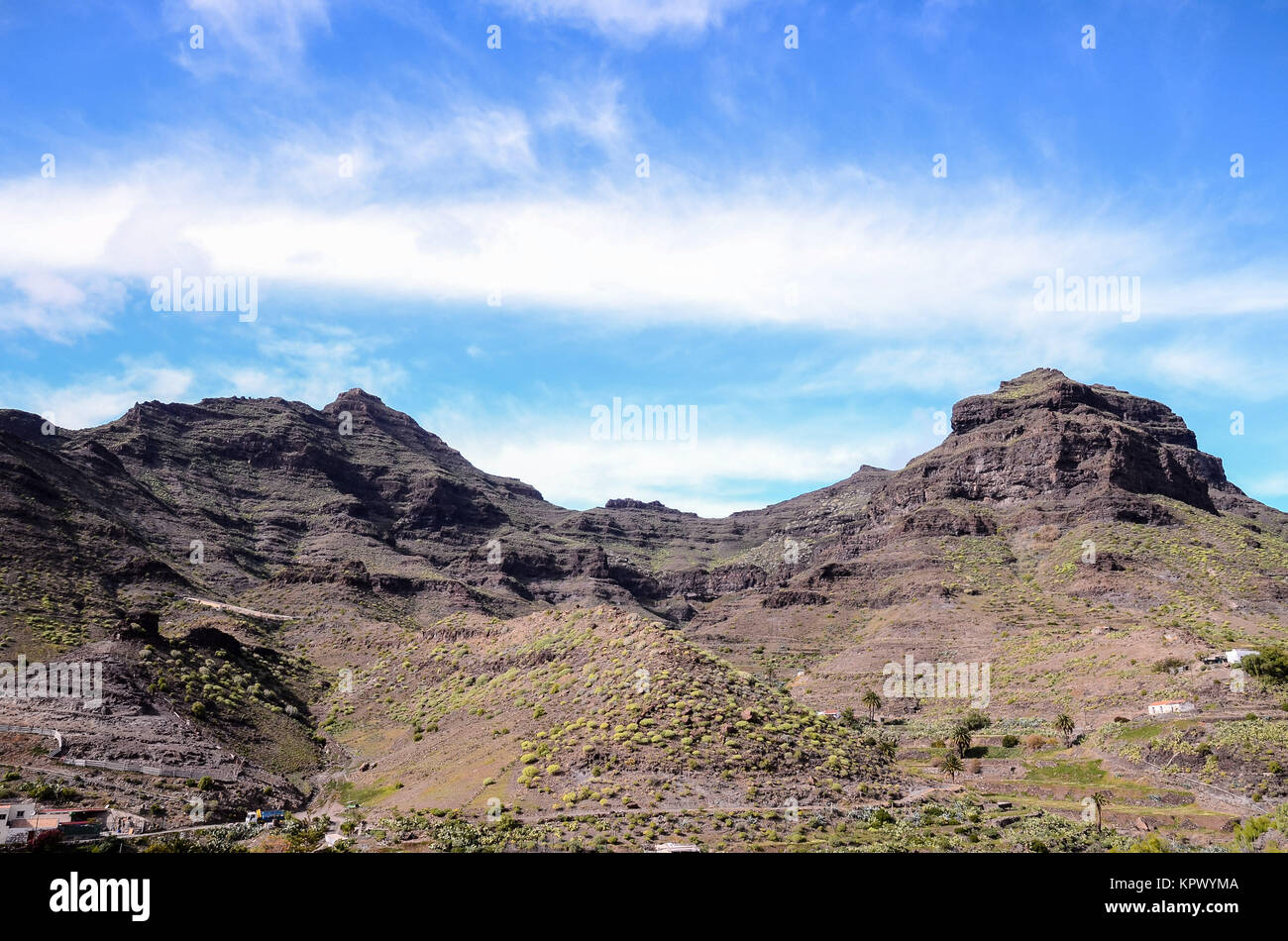 Volcanic Rock Basaltic Formation in Gran Canaria Canary Islands Stock ...