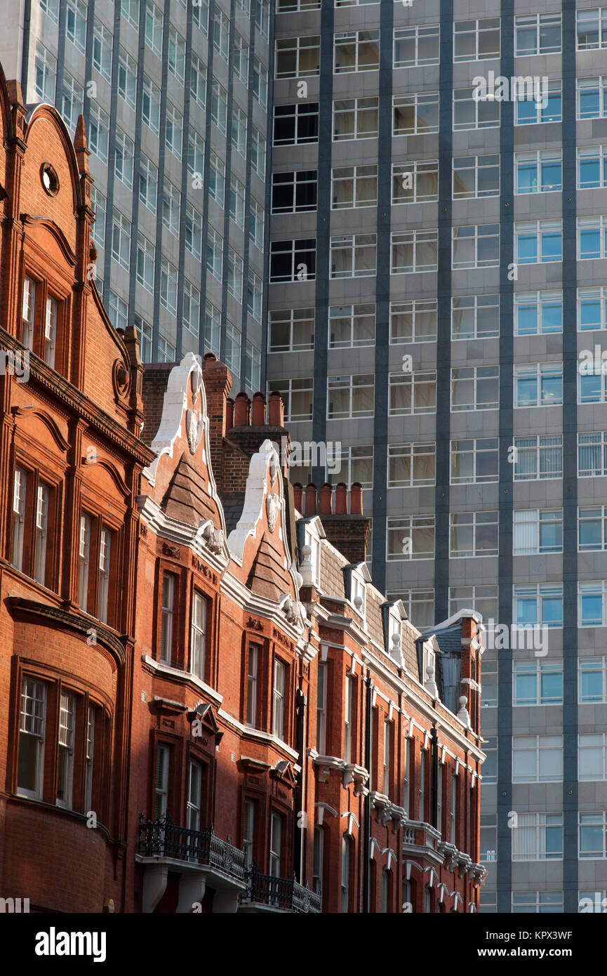 Old and new buildings in London Stock Photo - Alamy