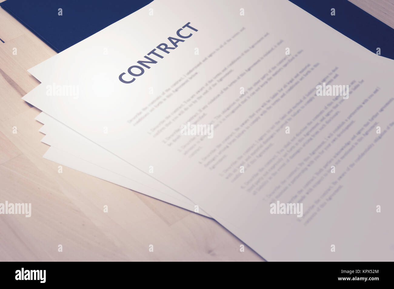 Business cooperation signing contract documents hi-res stock ...