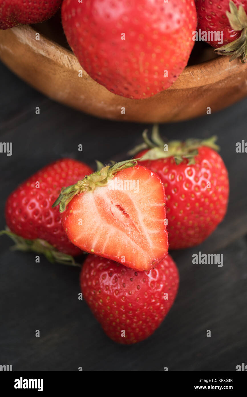 Fresh ripe strawberry Stock Photo - Alamy