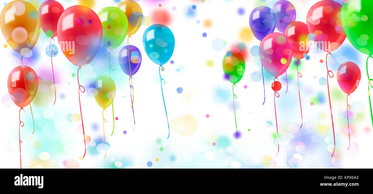 Bunte luftballons hi-res stock photography and images - Alamy