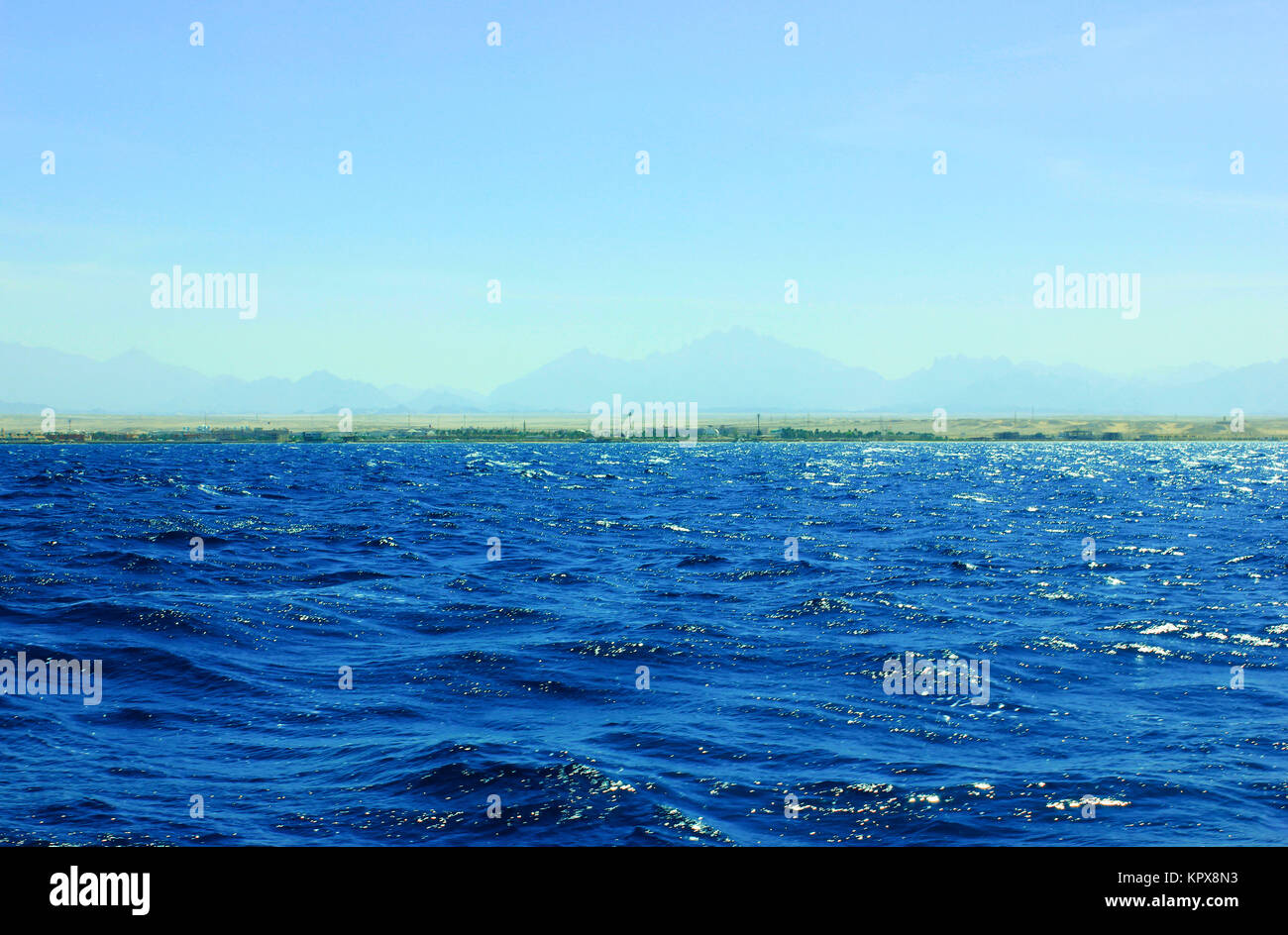 Sea Blue Water Stock Photo - Alamy