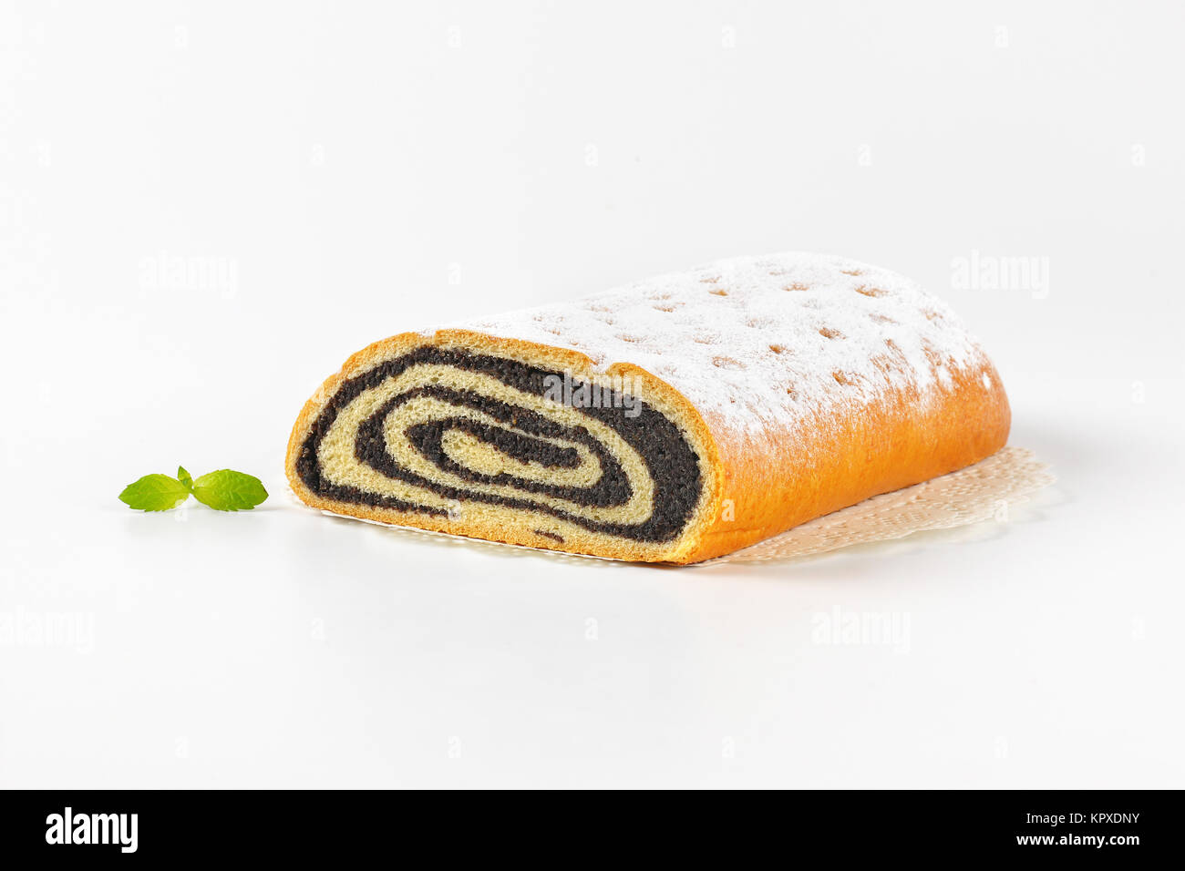 poppy seed roll Stock Photo Alamy