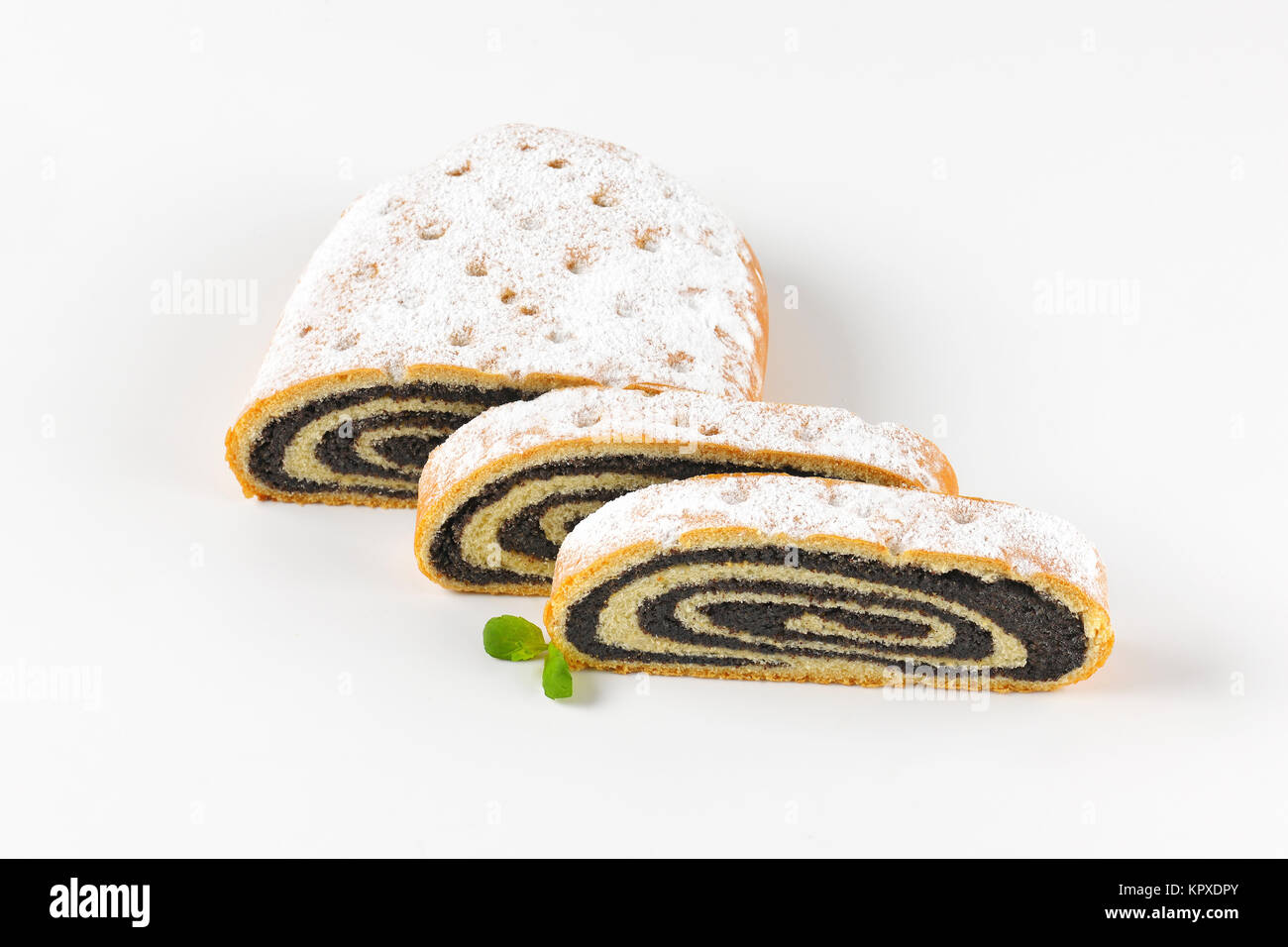 poppy seed roll Stock Photo Alamy