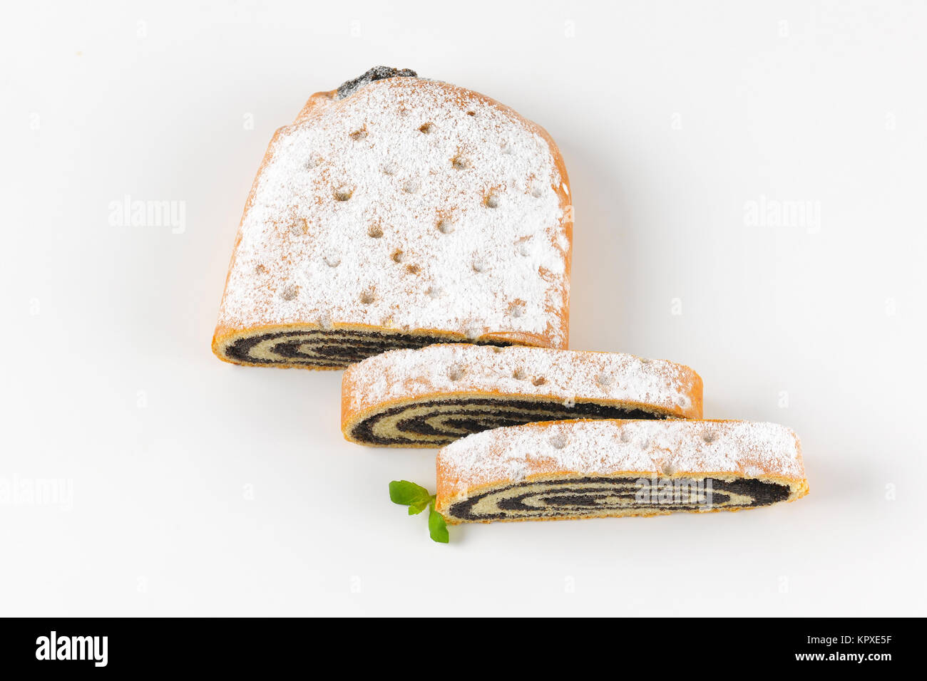 poppy seed roll Stock Photo Alamy
