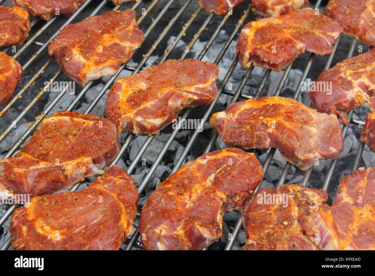 grill meat Stock Photo