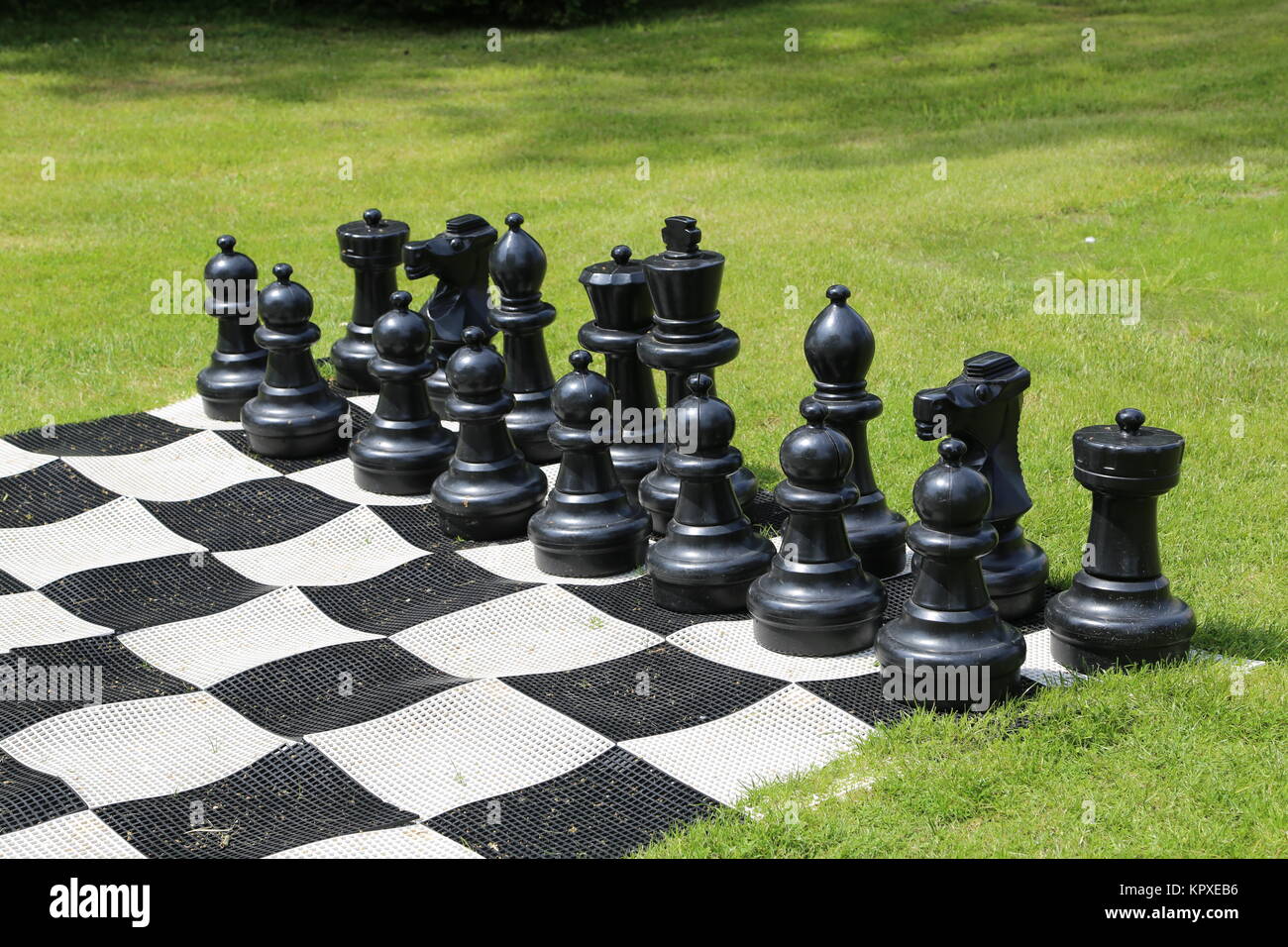 garden chess Stock Photo