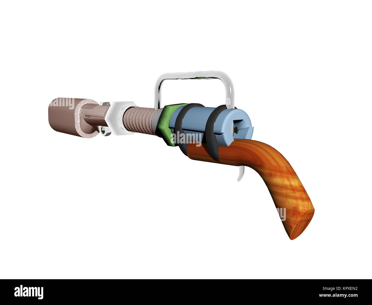 optional grenade launcher gun Stock Photo - Alamy