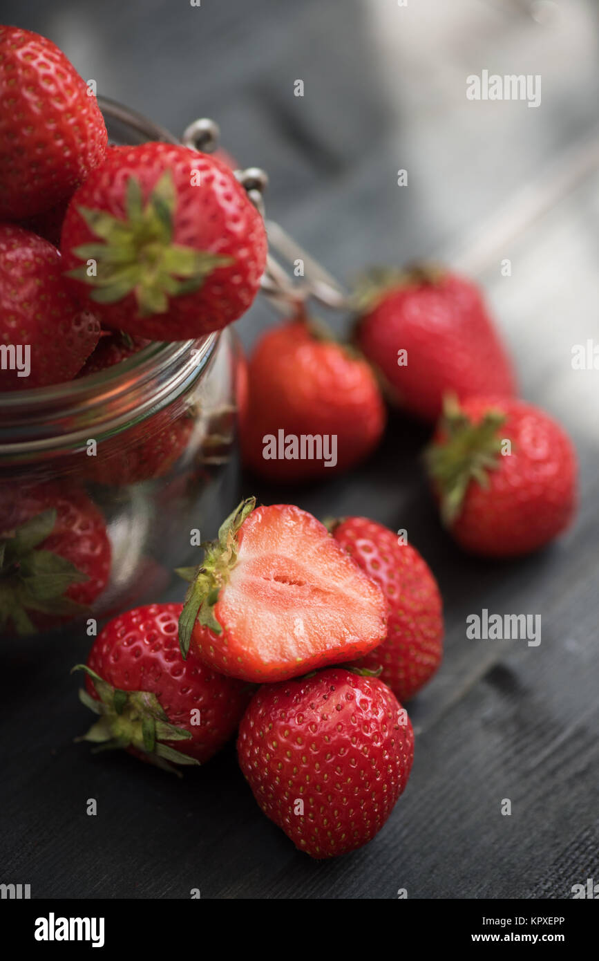 Fresh ripe strawberry Stock Photo - Alamy