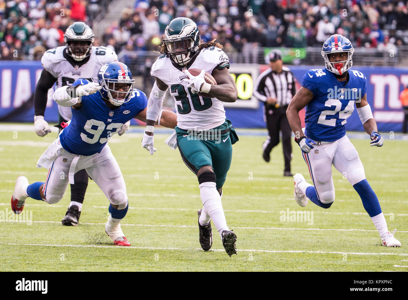East Rutherford, New Jersey, USA. 17th Dec, 2017. Philadelphia Eagles ...